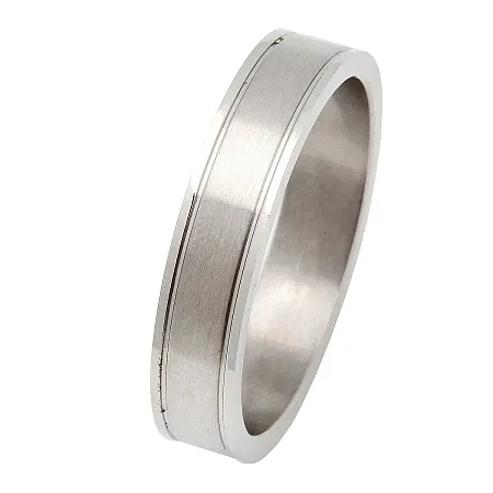 TRIBUTE, Ανδρική Βέρα από ανοξ.ατσάλι