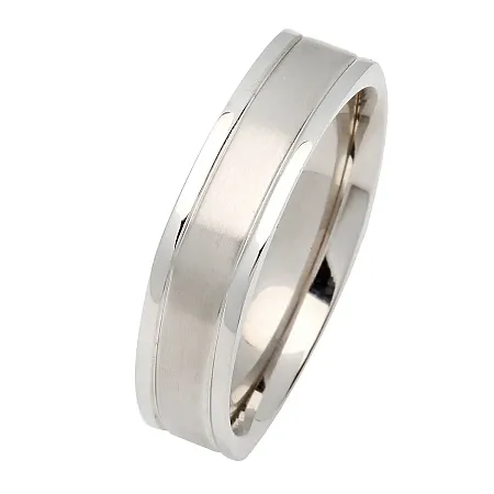 TRIBUTE, Ανδρική Βέρα από ανοξ.ατσάλι