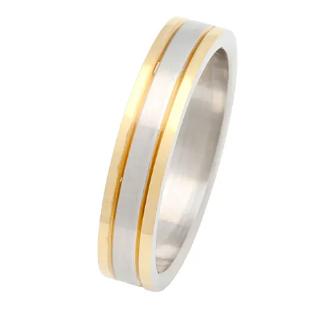 TRIBUTE, Ανδρική Βέρα από ανοξ.ατσάλι