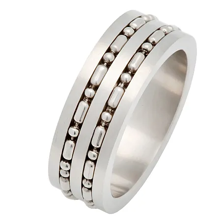 TRIBUTE, Ανδρική Βέρα από ανοξ.ατσάλι