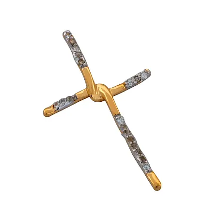 silverline, Ασημένιο Γυναικείο Μενταγιόν Σταυρός