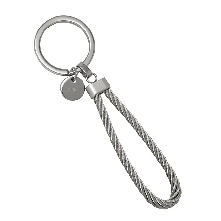 TRIBUTE, Ανδρικό Μπρελόκ Από ανοξείδωτο ατσάλι